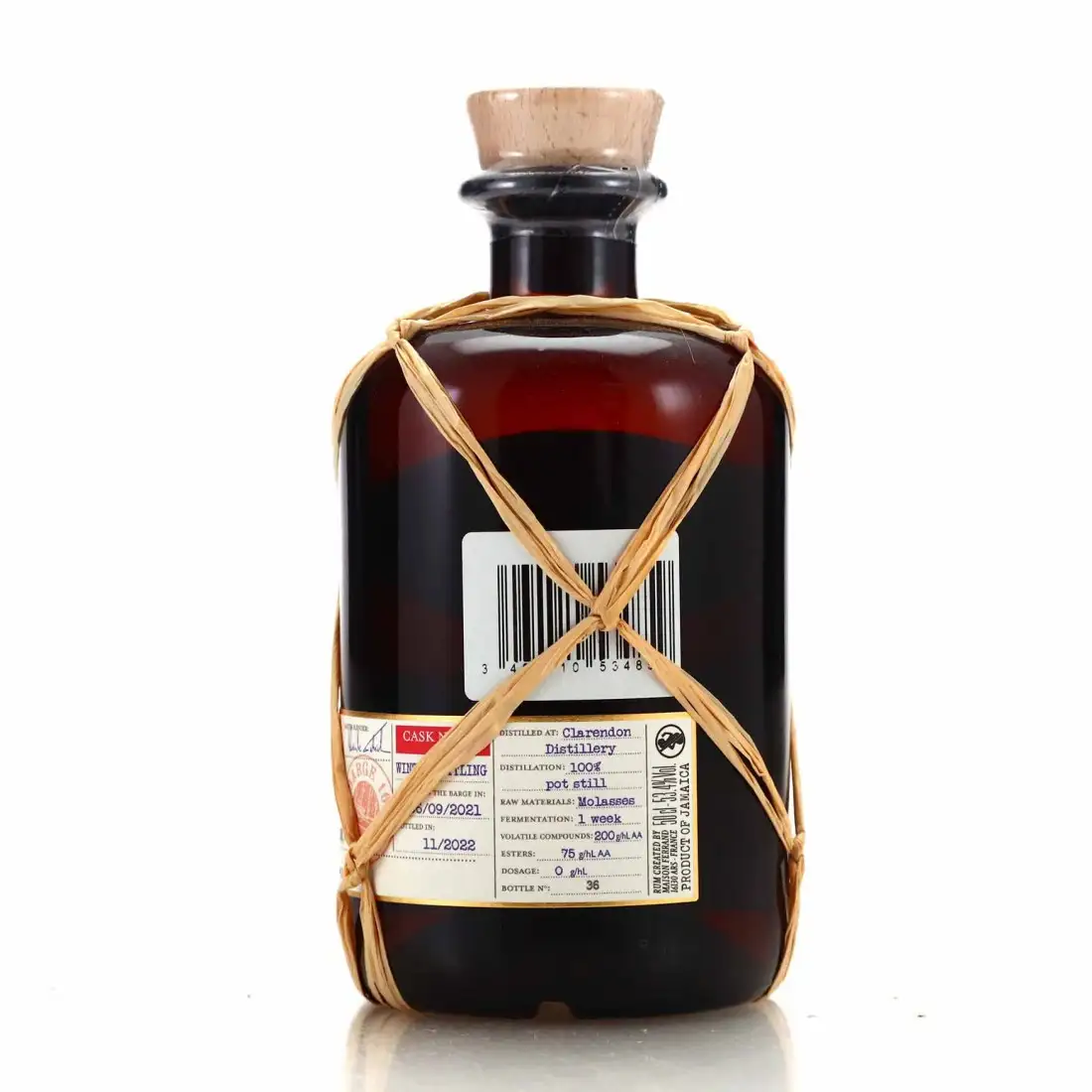 High resolution image of Clarendon Plantation Barge 166 Private Casks (LMDW) 2012