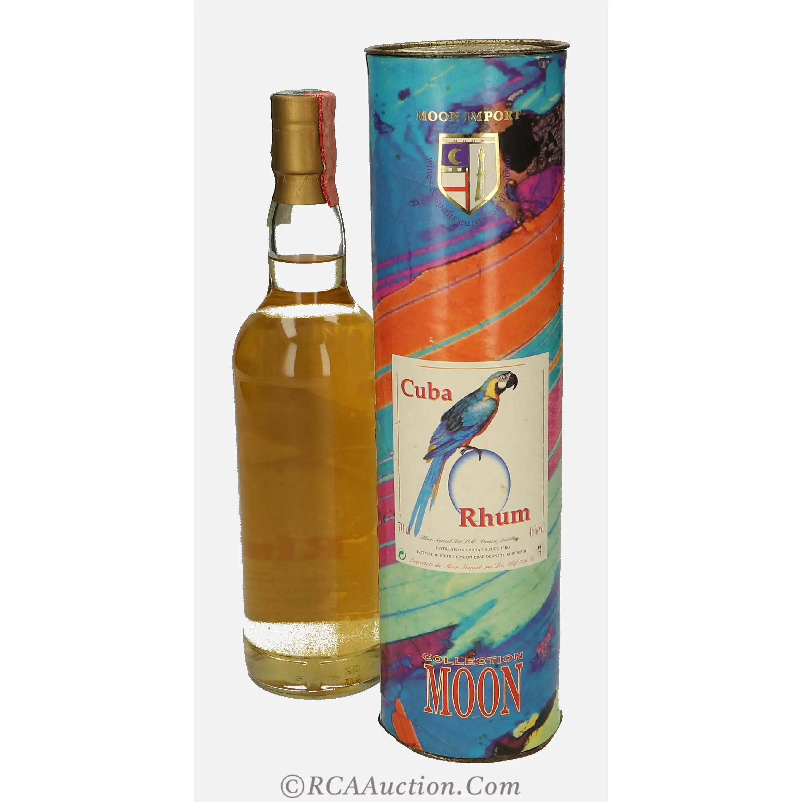 High resolution image of Moon Import Sancti Spiritus Cuba Rhum 1999