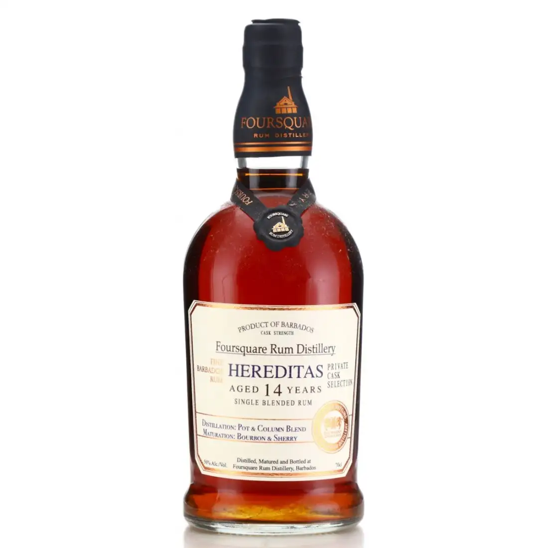 Bottle of Foursquare Mystique Private Cask (The Whisky Exchange)