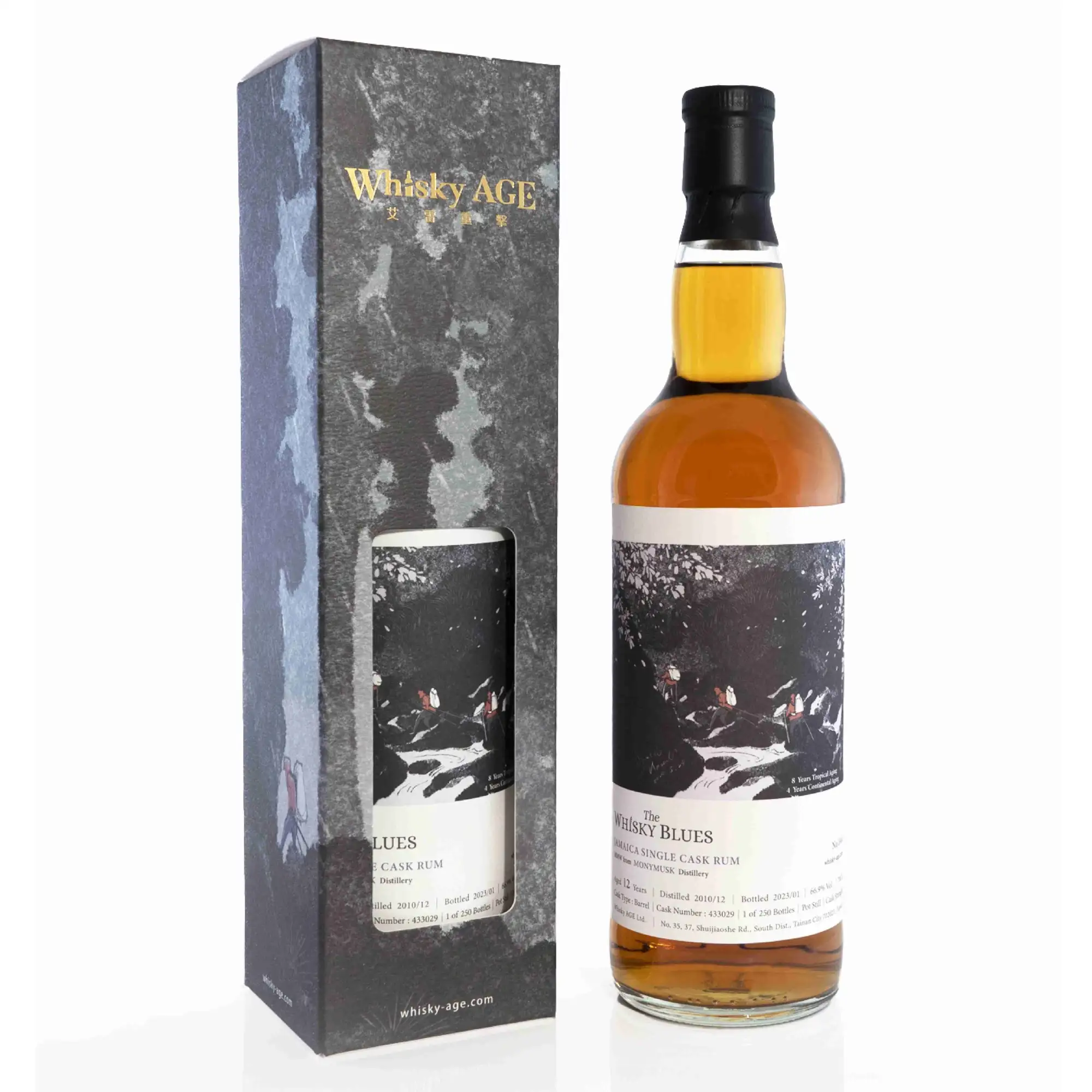 Bottle of Whisky AGE Clarendon The Whisky Blues 2010