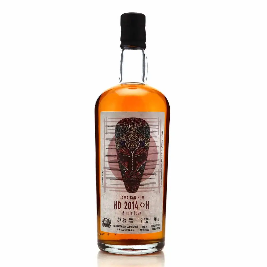 Bottle of Wu Dram Clan Hampden Jamaican Rum HD <>H 2014