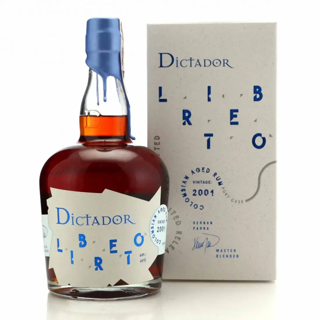Bottle of Dictador Libreto Port Cask 2001