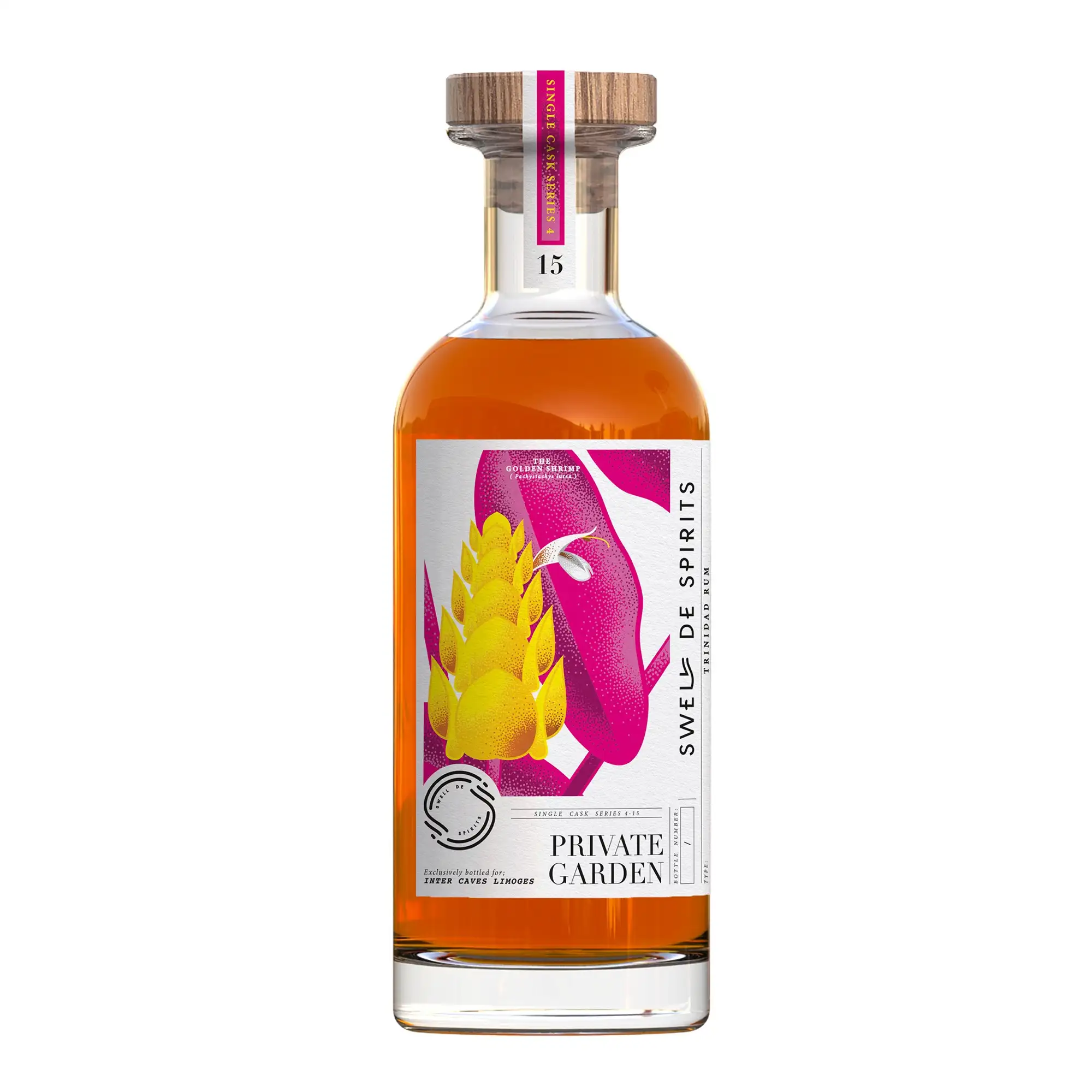 Bottle of Swell de Spirits Caroni Private Garden N°15 (InterCaves Limoges) HTR 1998
