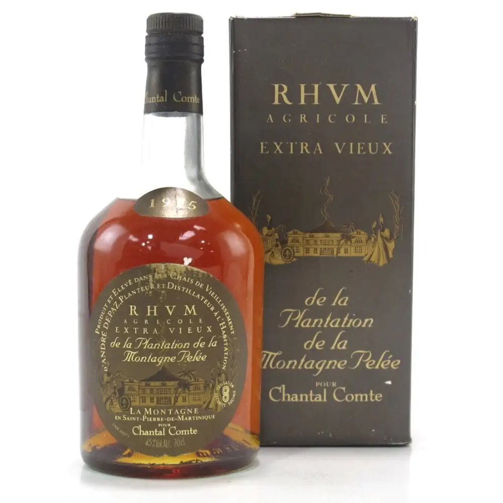 Bottle of Rhum Chantal Comte Depaz Rum Agricole Extra Vieux 1975