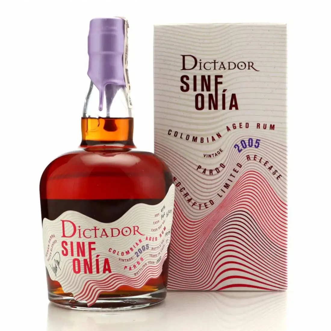 Bottle of Dictador Sinfonía Pardo 2005