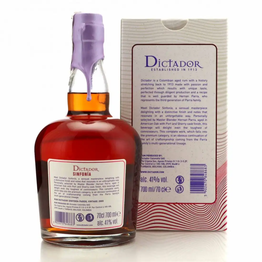 High resolution image of Dictador Sinfonía Pardo 2005