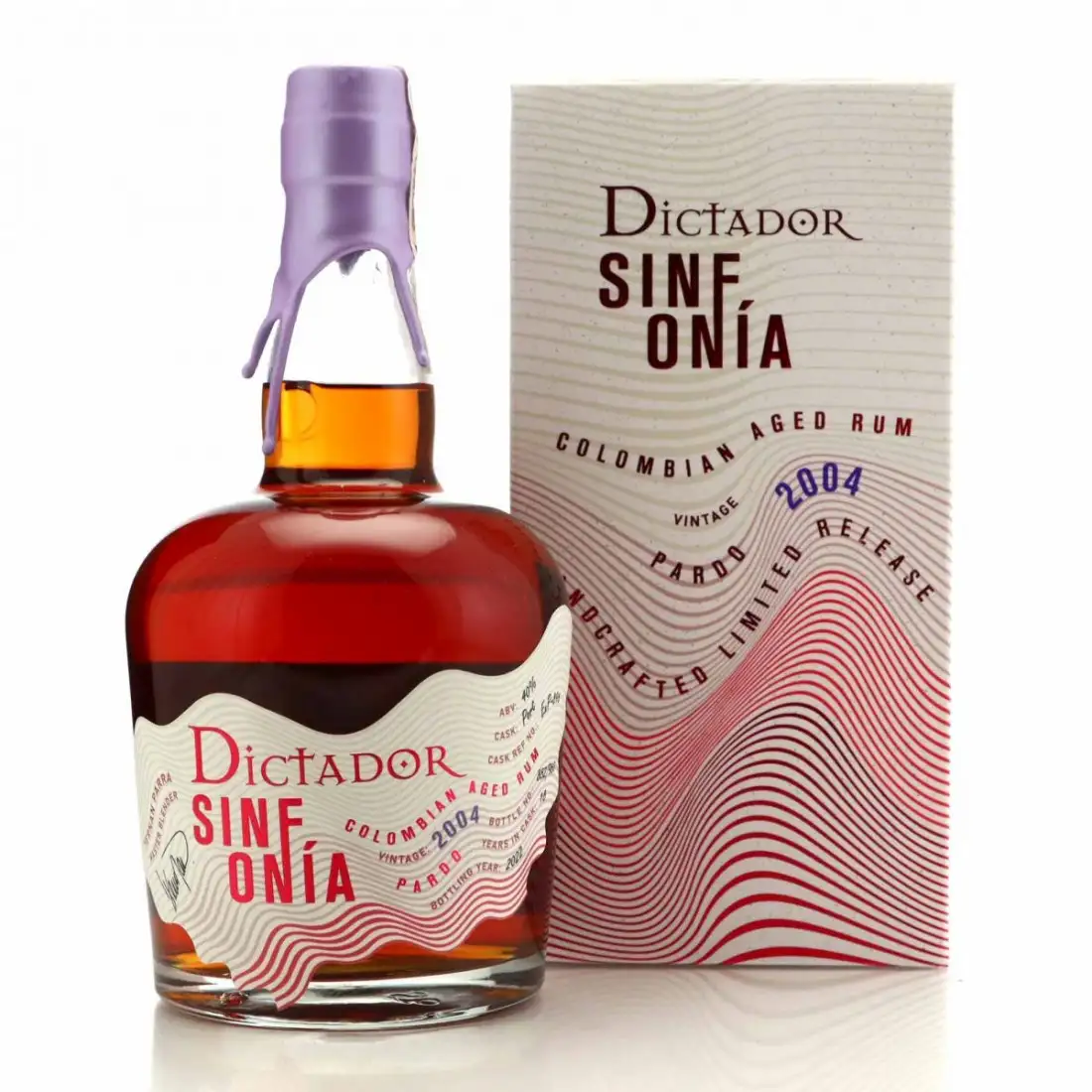Bottle of Dictador Sinfonía Pardo 2004