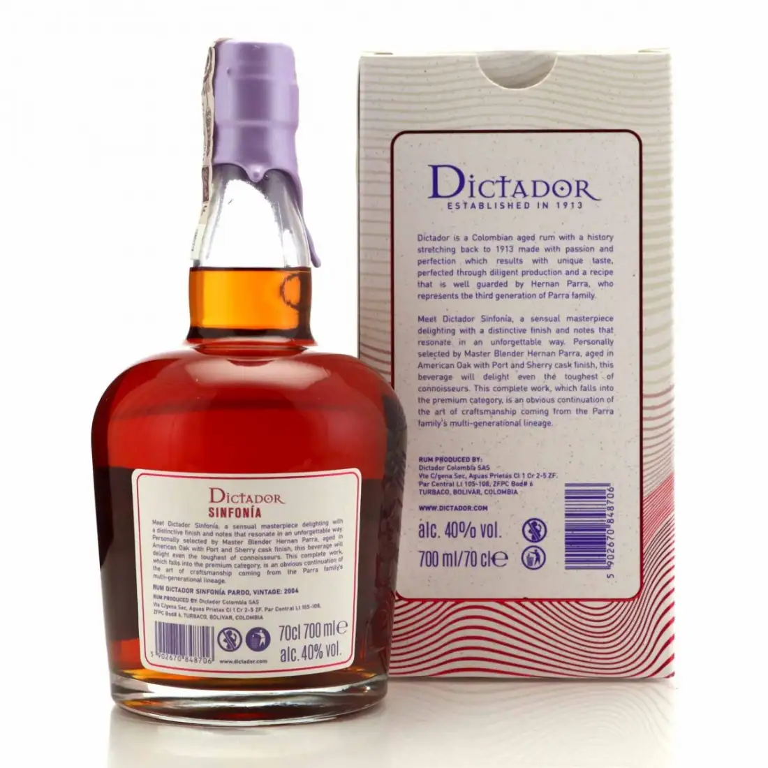 Image haute résolution de Dictador Sinfonía Pardo 2004