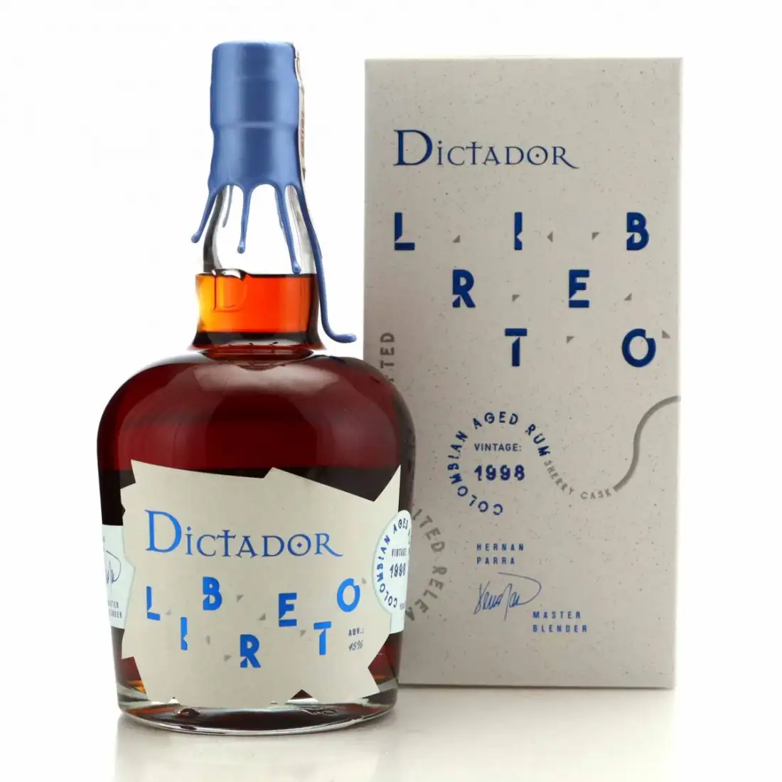 Bottle of Dictador Libreto Sherry Cask 1998