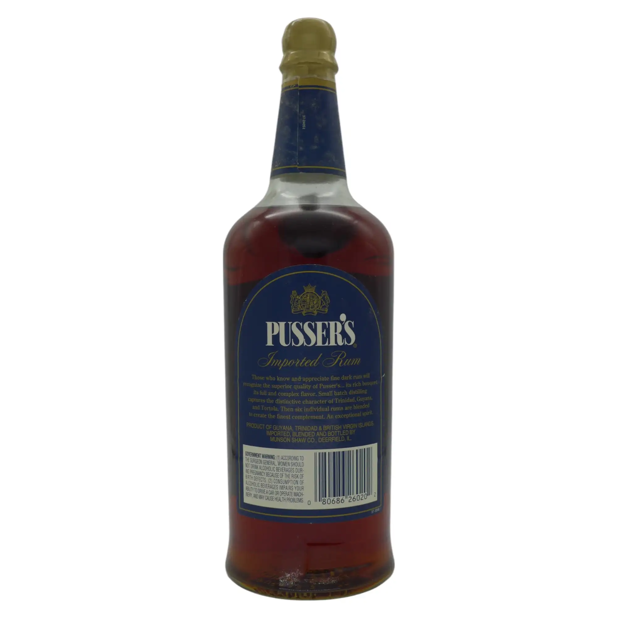High resolution image of Pusser‘s Rum Pusser‘s Rum Vintage