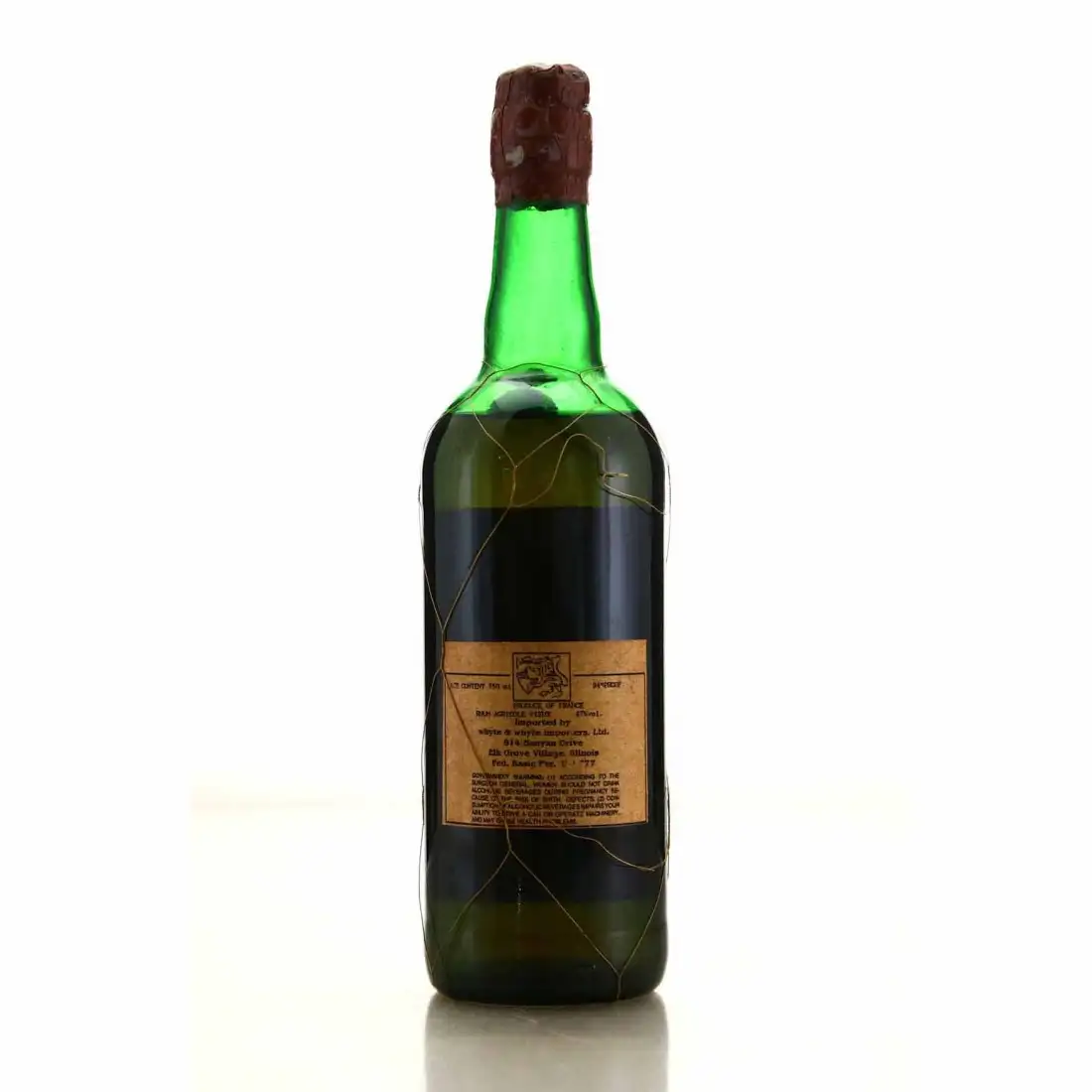 High resolution image of Chauffe-Coeur Rhum Martinique Agricole (Whyte &amp; Whyte Import, US)