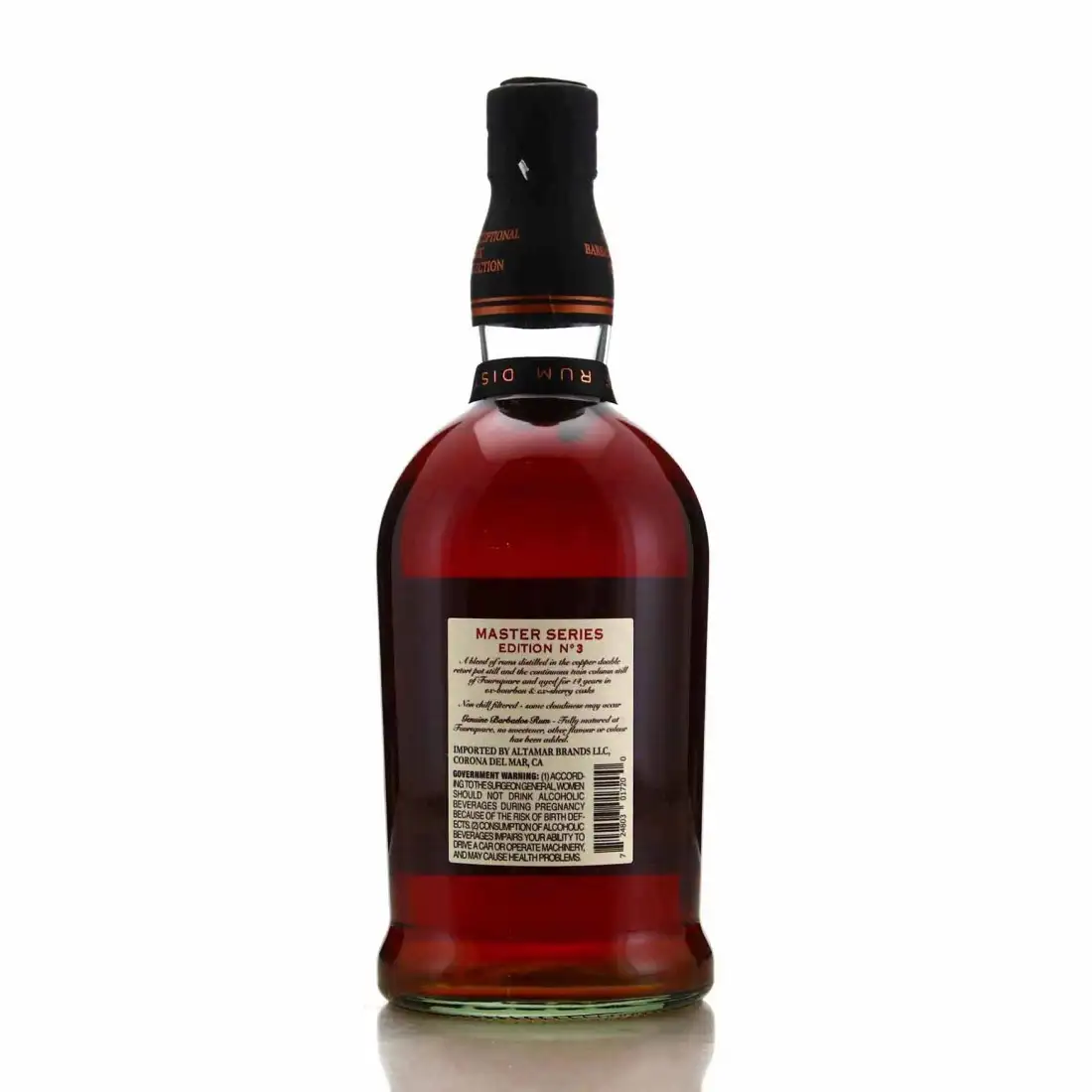 Foursquare Master Series No.3 (Concierge Total Wine) 75cl bottle — view 2