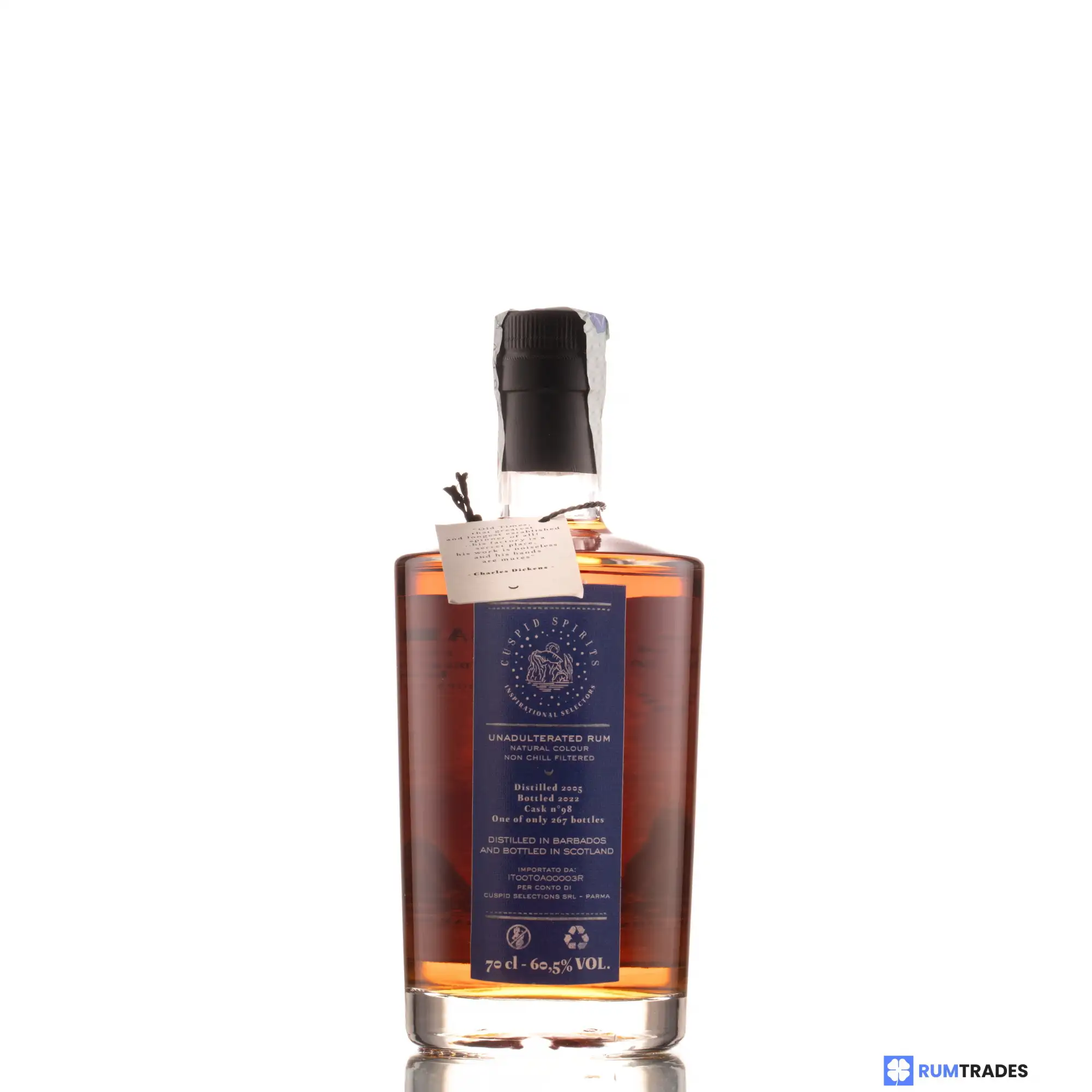 High resolution image of Cuspid Selections Foursquare Barbados Rum (Chapter 11) 2005