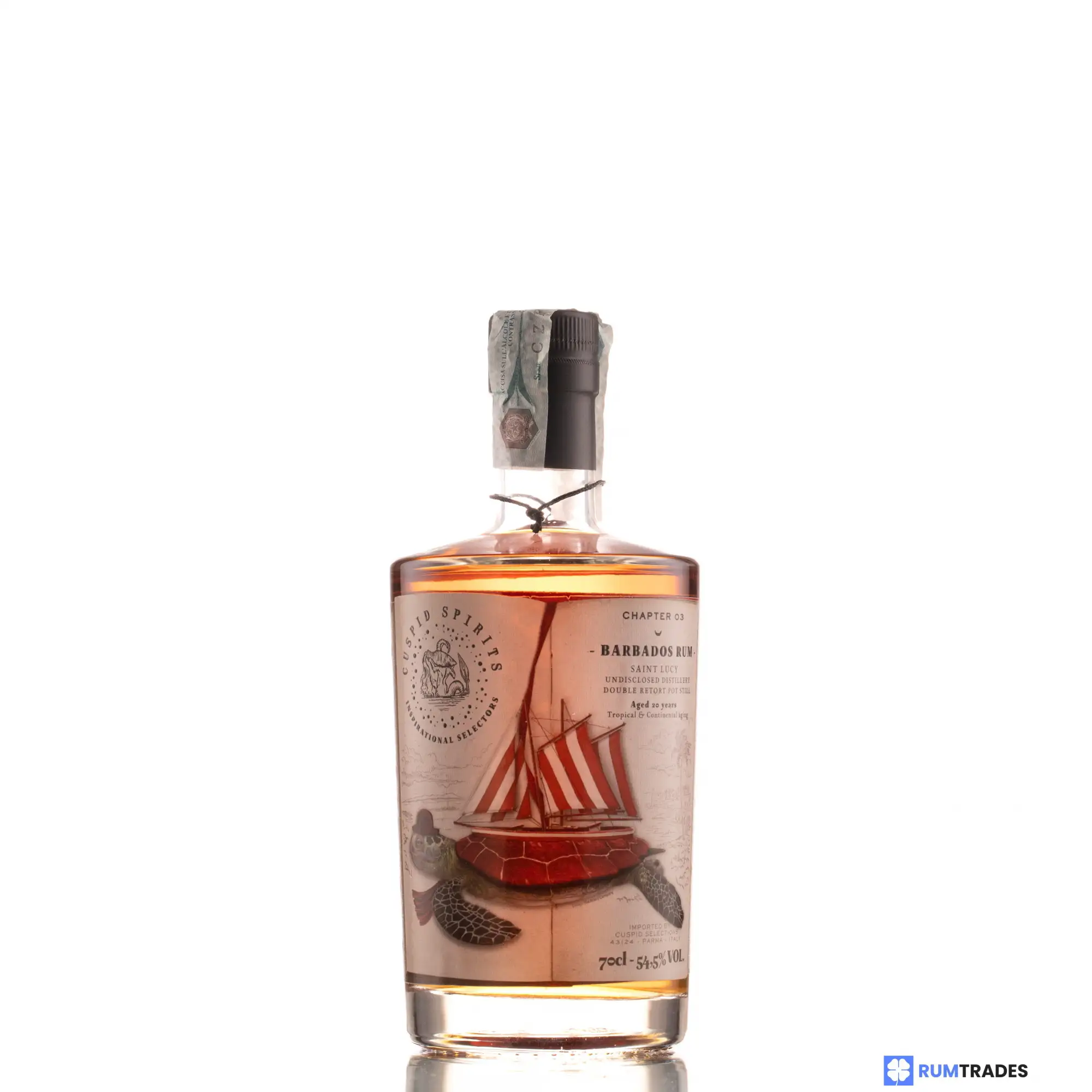 Image haute résolution de Cuspid Selections Barbados Rum (Chapter 03) 2000