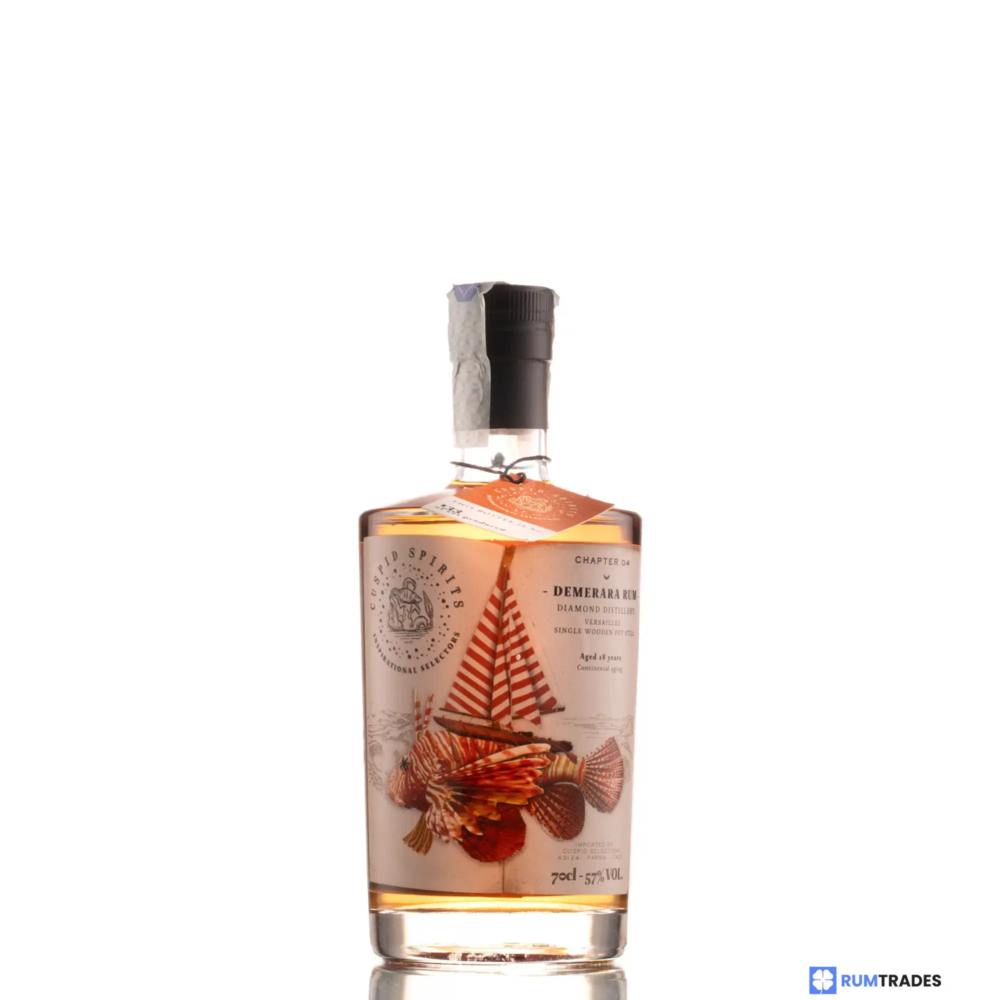Image haute résolution de Cuspid Selections Diamond Demerara Rum (Chapter 04) 2002