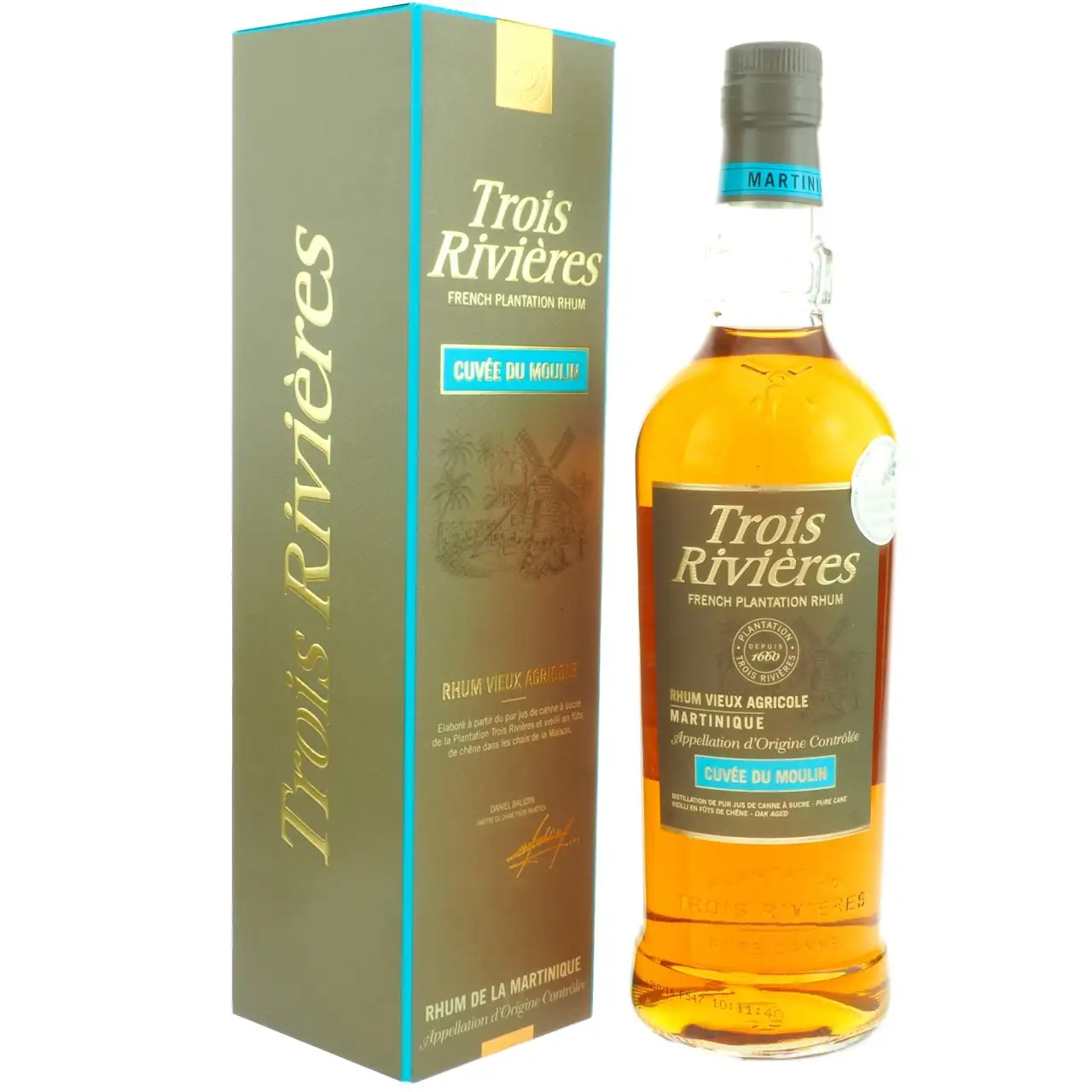 Bottle of Trois Rivières VO Cuvée Du Moulin