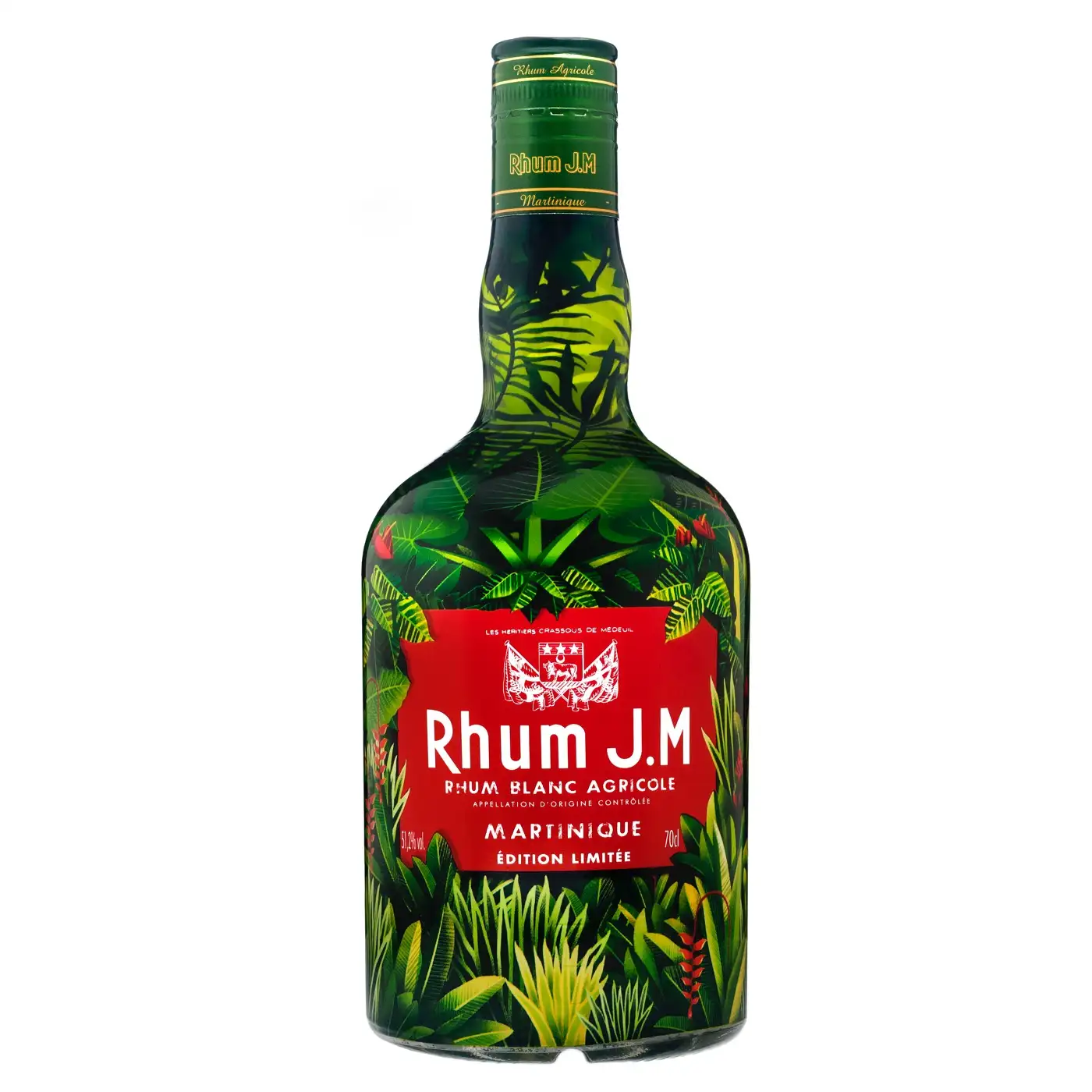 Bottle of Rhum J.M Jungle Macouba