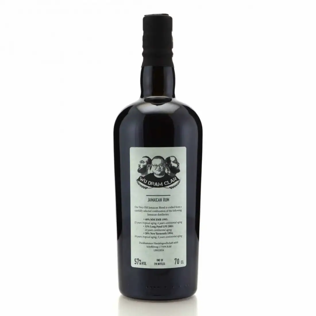 High resolution image of Wu Dram Clan Jamaican Rum Blend 2024