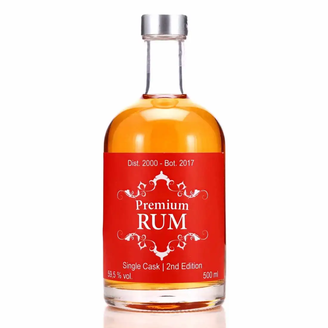 Bottle of Schwarz Wein Hampden Premium Rum 2000