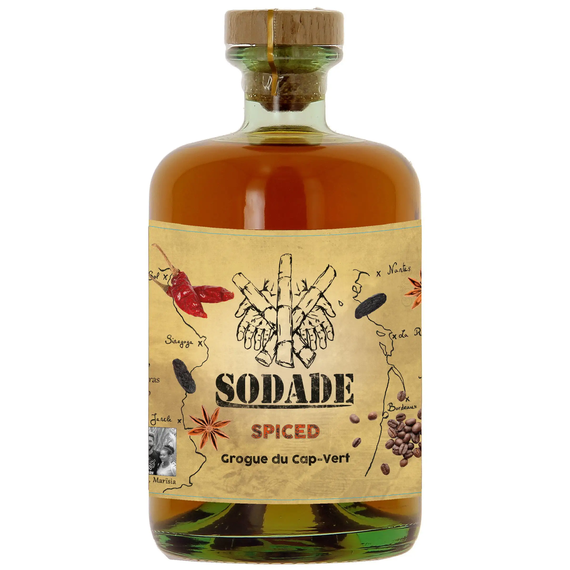 Bottle of Sodade Spiced