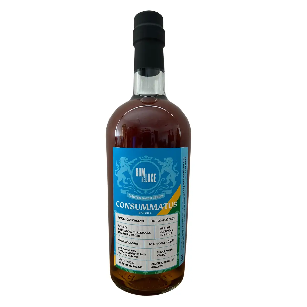 Bottle of Romdeluxe Limited Batch Series Consummatus (Batch II) 2024