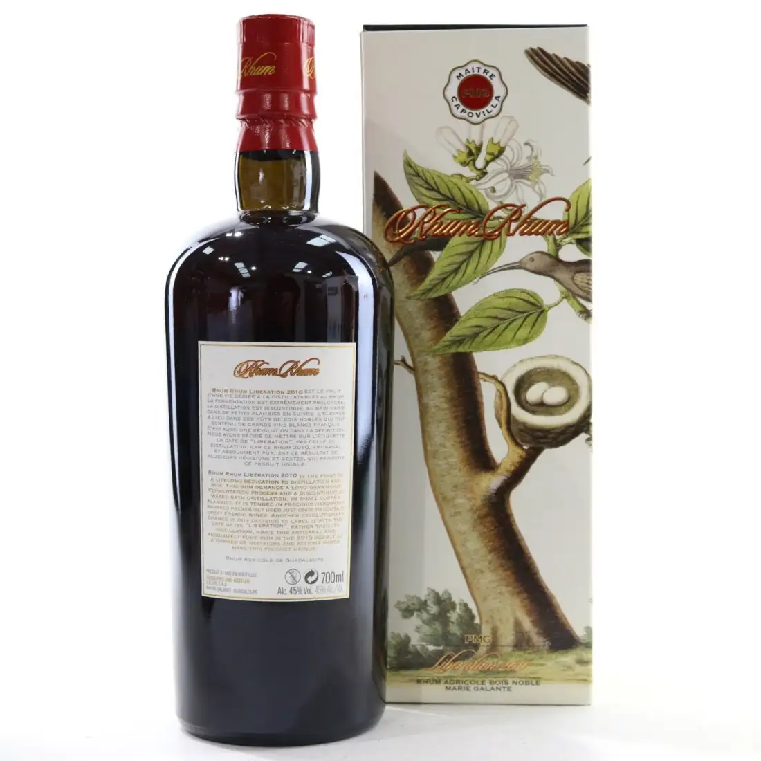 High resolution image of Velier Bielle Rhum Rhum Libération 2010 2007