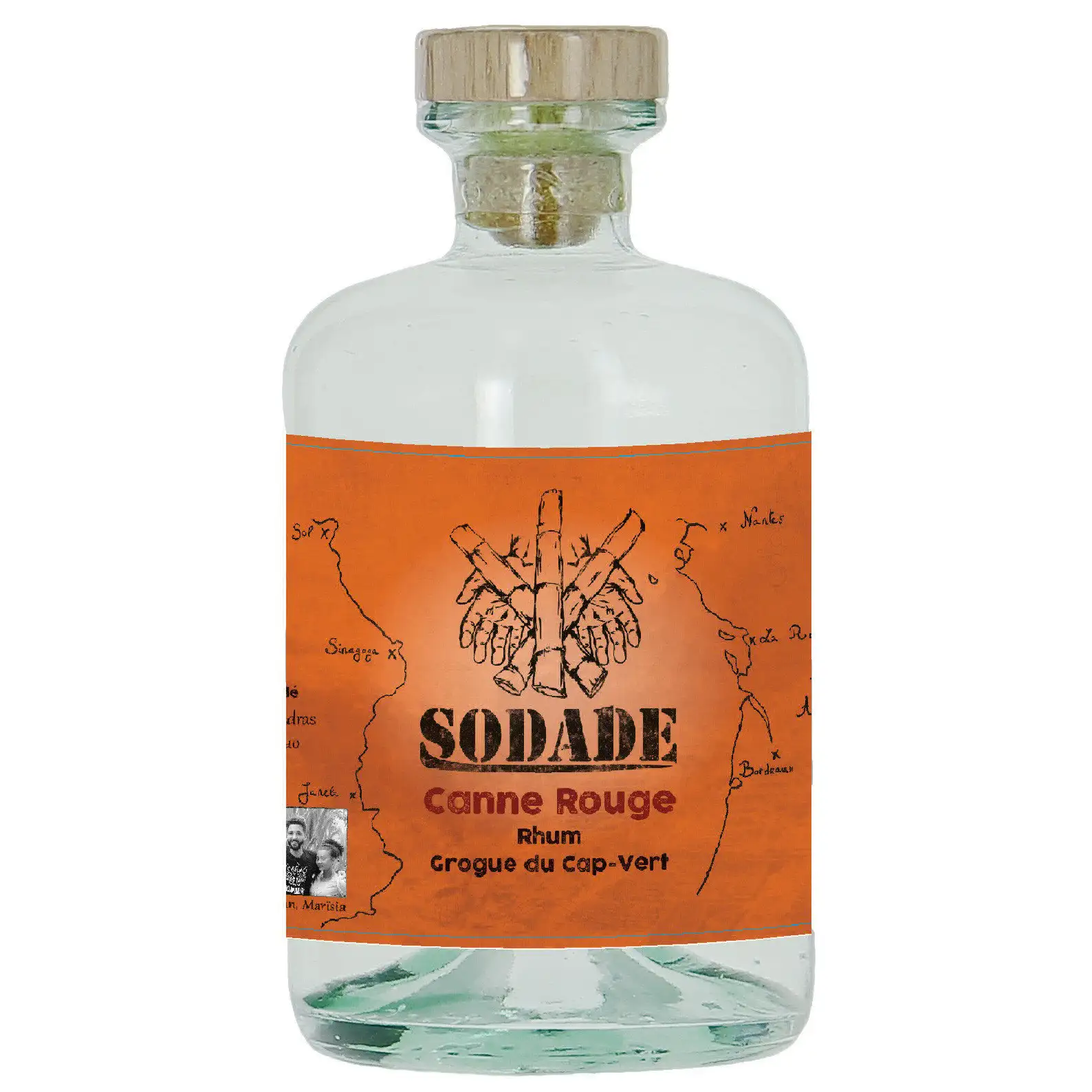 Bottle of Sodade Canne Rouge Rhum