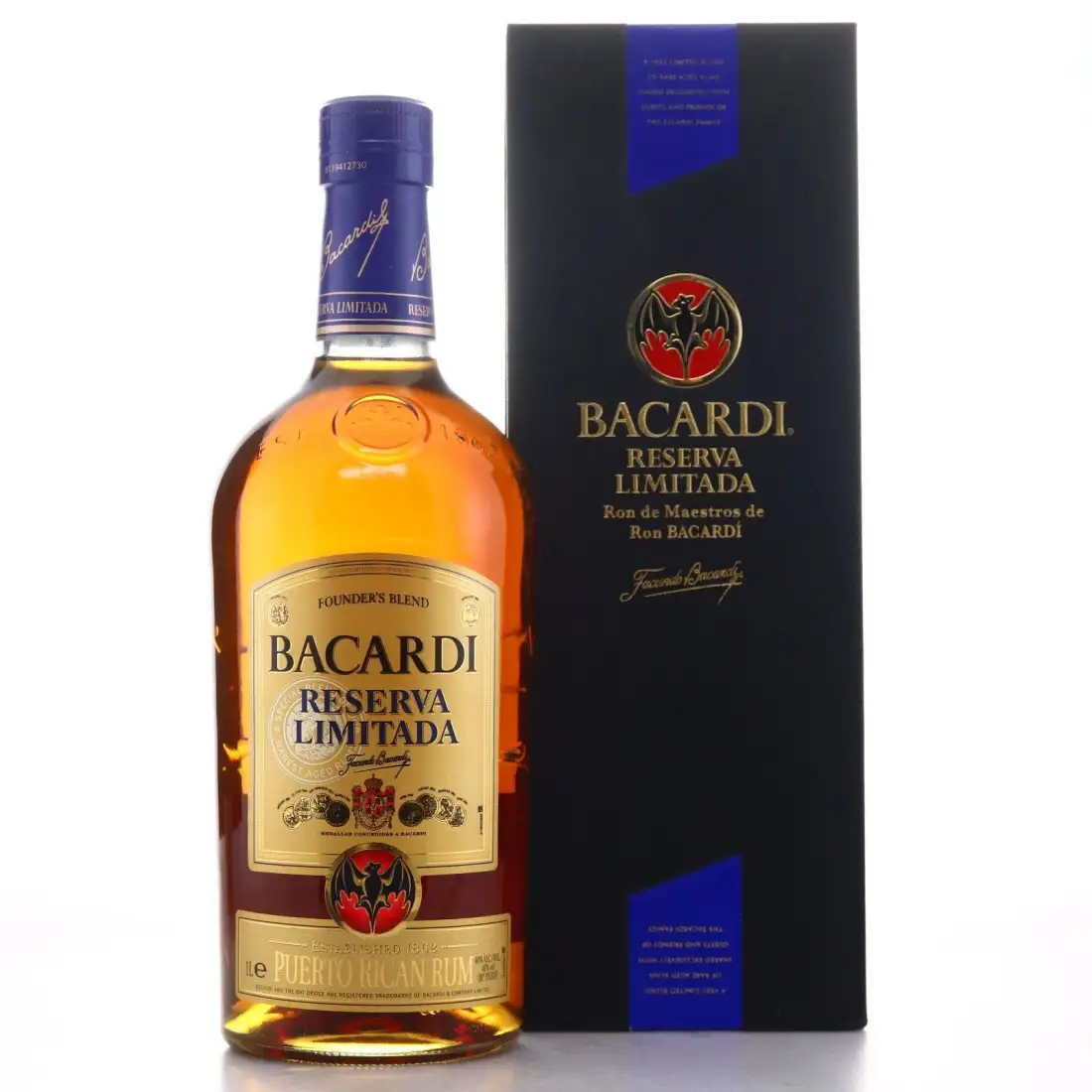 Bottle of Bacardi Reserva Limitada