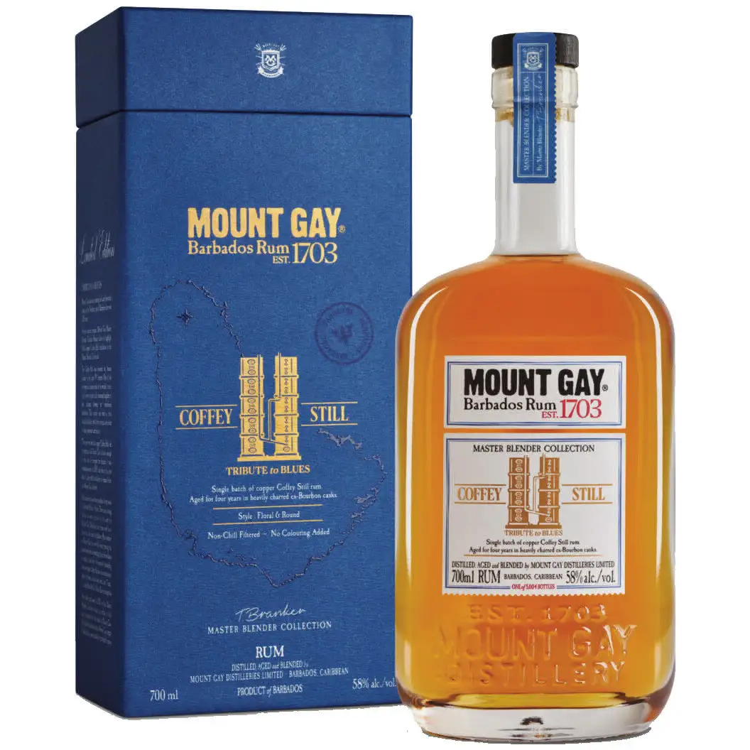 Bottle of Mount Gay Master Blender Collection (The Coffey Still Expression) 2019