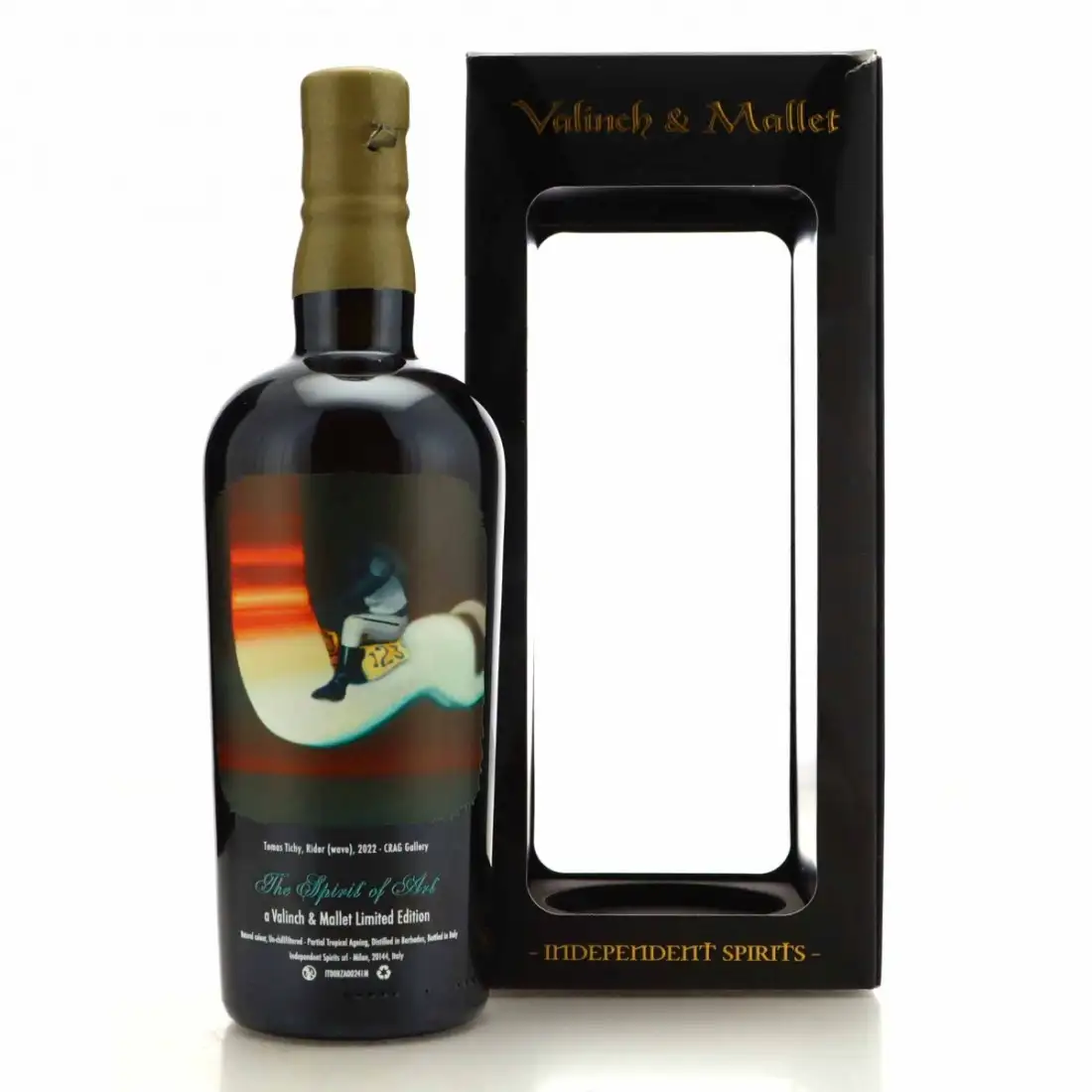 High resolution image of Valinch &amp; Mallet Foursquare Single Blended Rum 2006