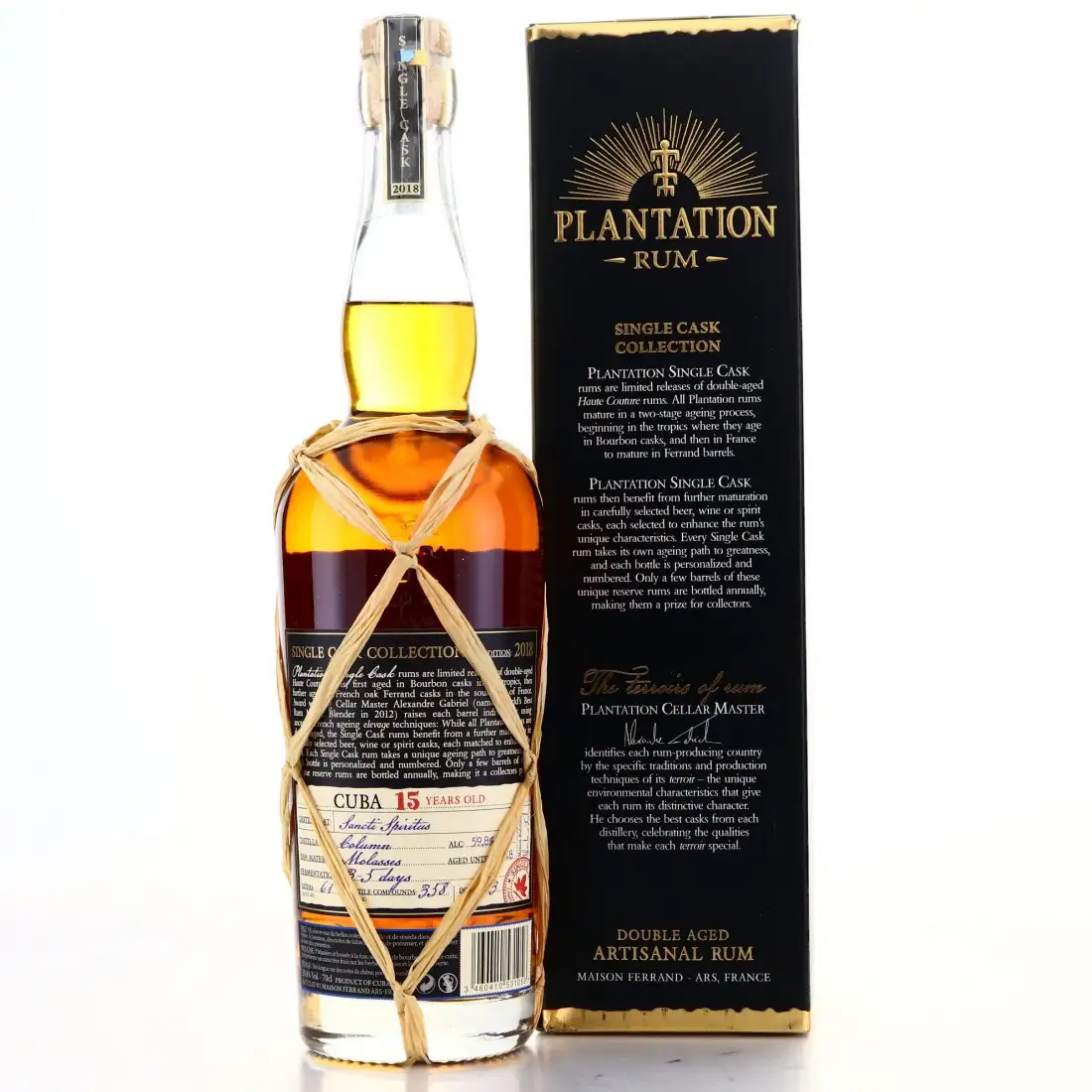 High resolution image of Sancti Spiritus Plantation Single Cask Cuba LMDW 2003