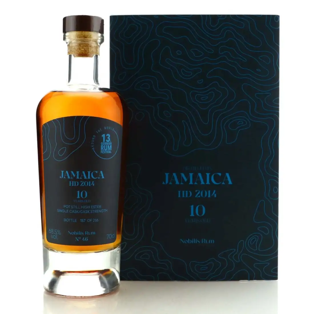 Bottle of Nobilis Hampden No. 46 HD (13. German Rum Festival) <>H 2014