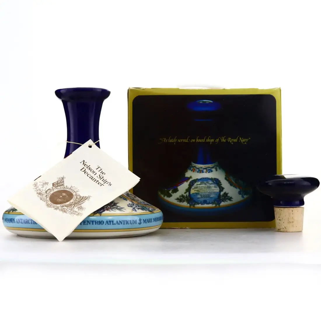 High resolution image of Pusser‘s Rum Nelson’s Ship‘s Decanter