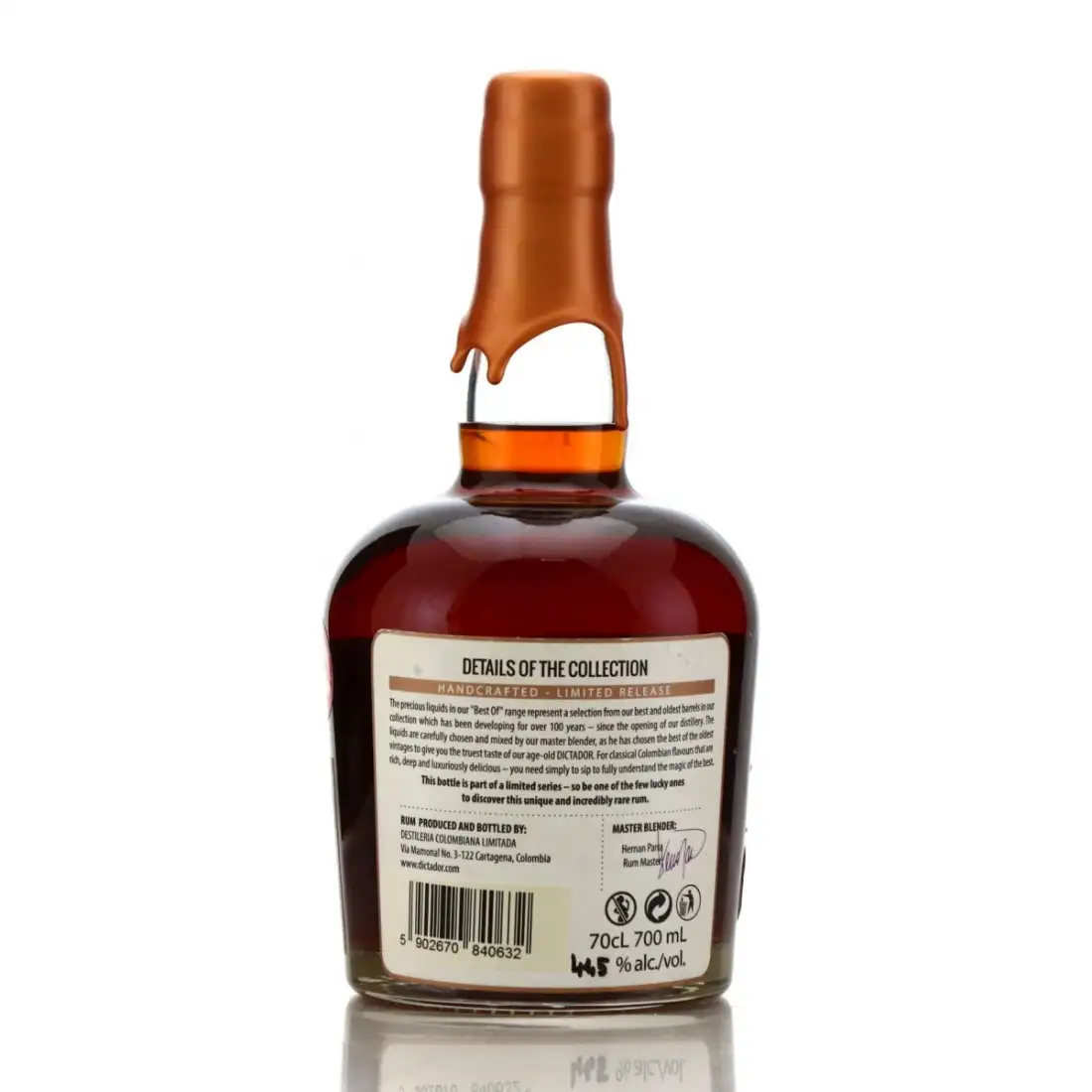 High resolution image of Dictador Best of Altisimo 1977