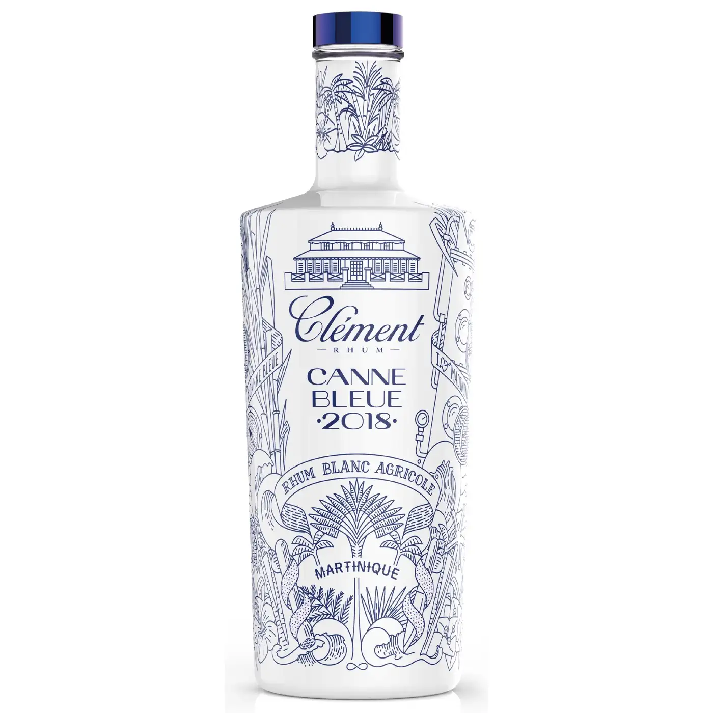 Bottle of Clément Canne Bleue 2018