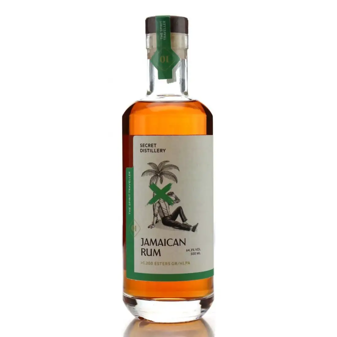 Bottle of N. Kröger The Spirit Traveller Jamaican Rum 2023