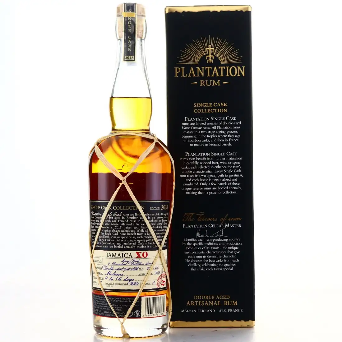 Image haute résolution de Long Pond &amp; Clarendon Plantation Jamaica XO (Uhrskov Vinhandel) 1999