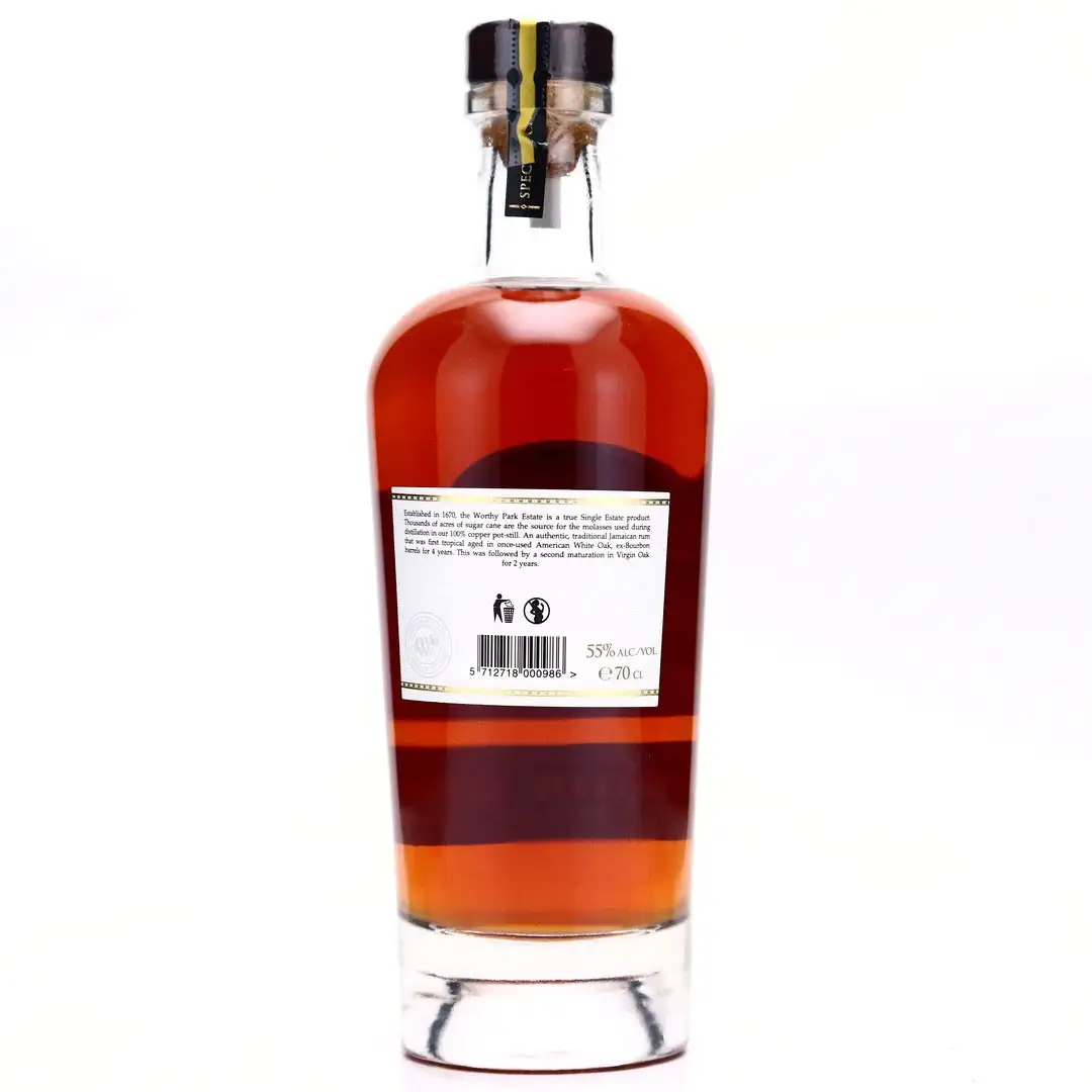 Image haute résolution de Worthy Park Special Cask Release #6 Virgin Oak (The Nectar) 2013