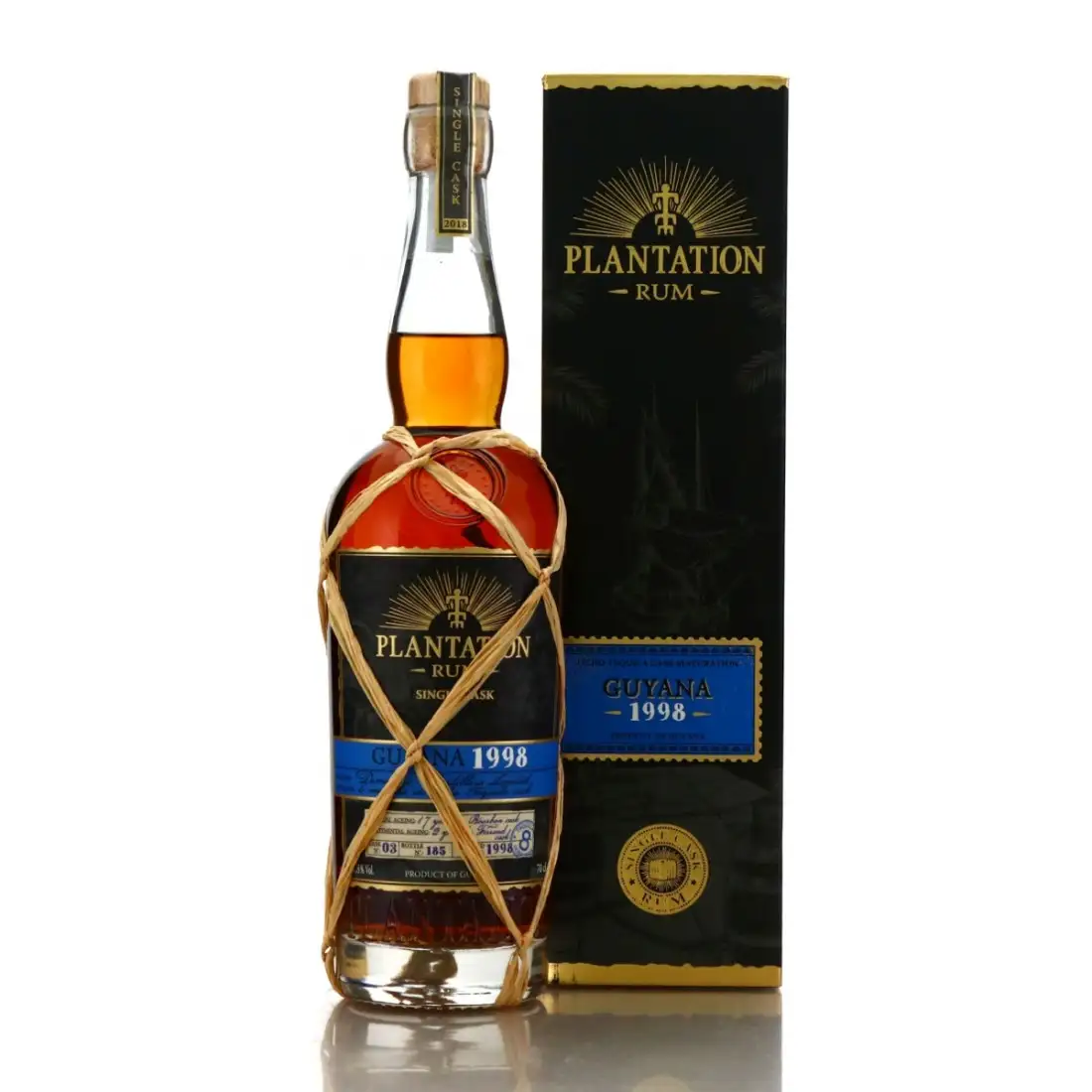 Bottle of DDL Plantation Guyana Single Cask 1998