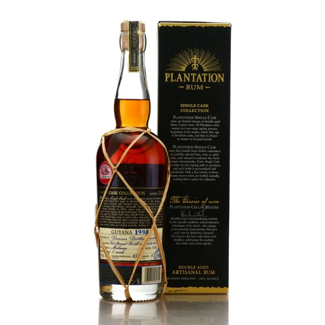 Hochauflösendes Bild von DDL Plantation Guyana Single Cask 1998