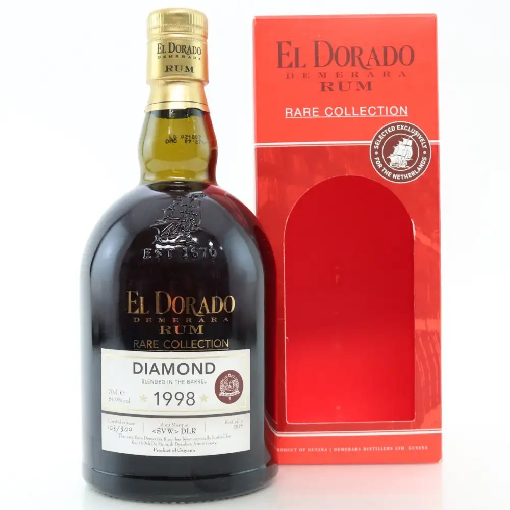 Bottle of Diamond El Dorado Rare Collection DMD <SVW> DLR 1998