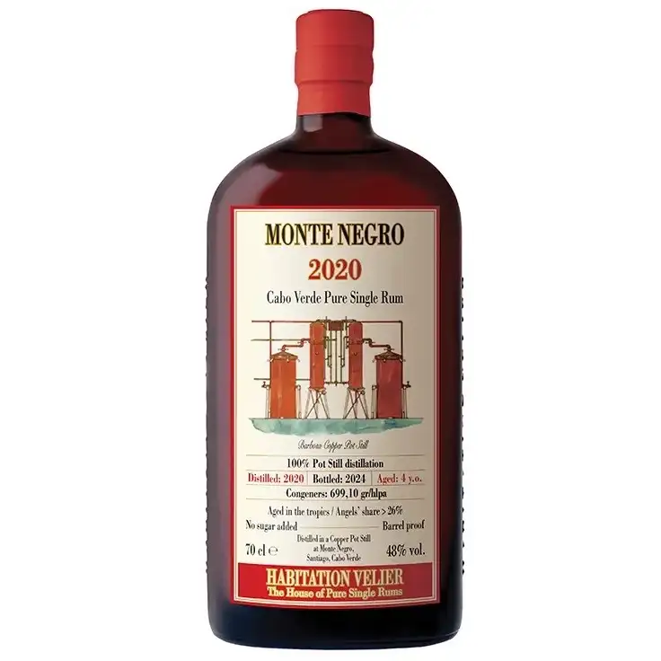 Bottle of Habitation Velier Monte Negro Cabo Verde Pure Single Rum 2020