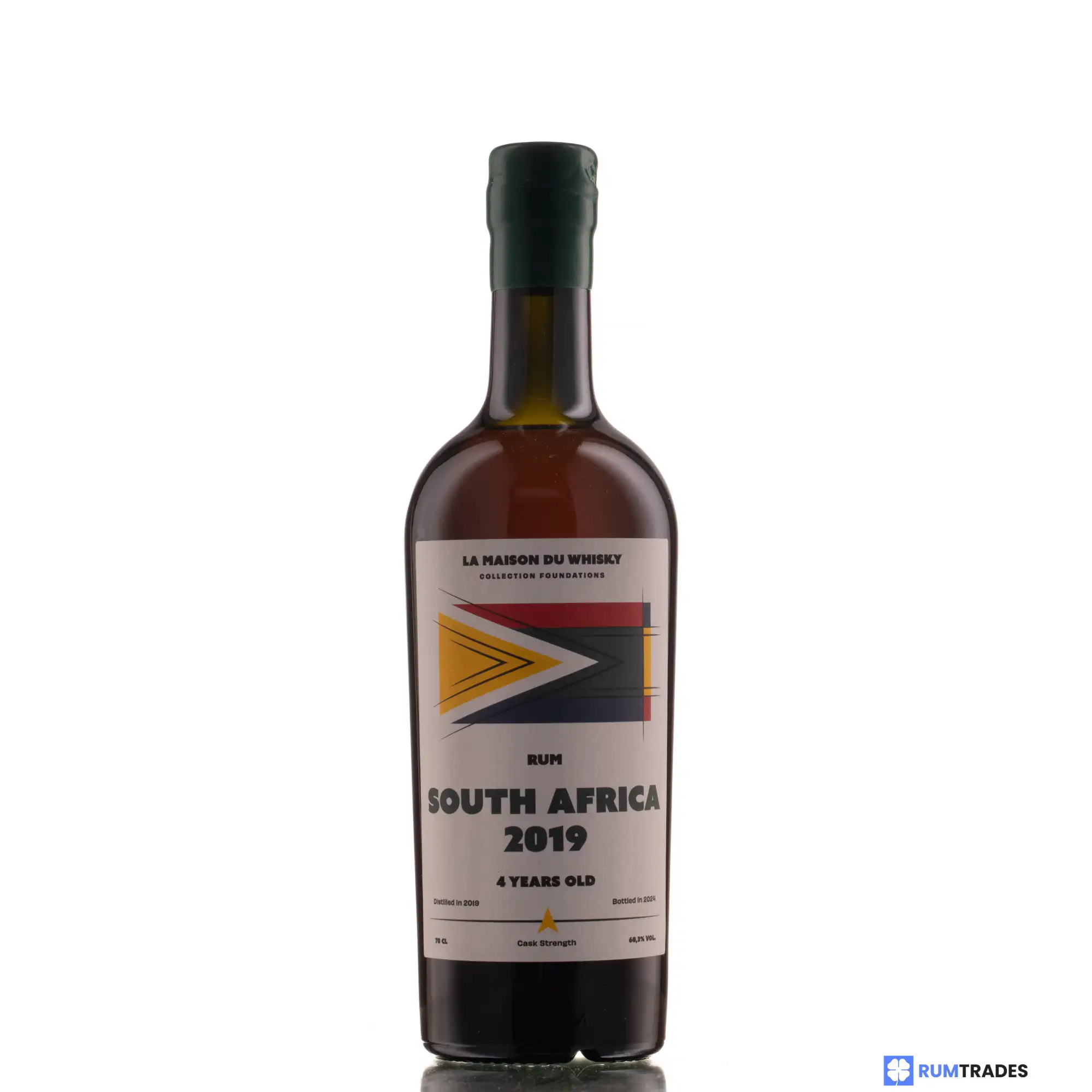 High resolution image of La Maison Du Whisky MHOBA Rum South Africa Flag Series  (Collection Foundations) 2019