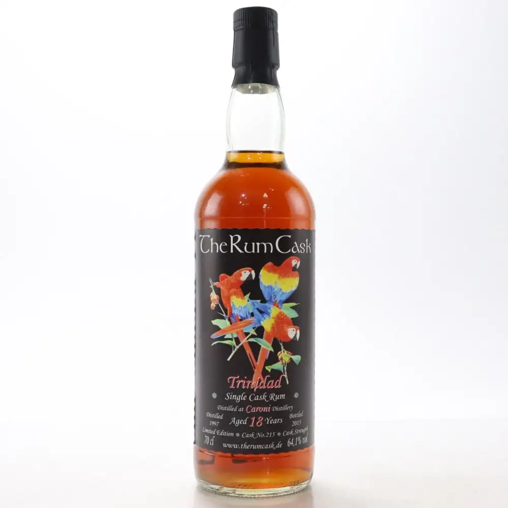 Bottle of TRC Caroni Trinidad HTR 1997