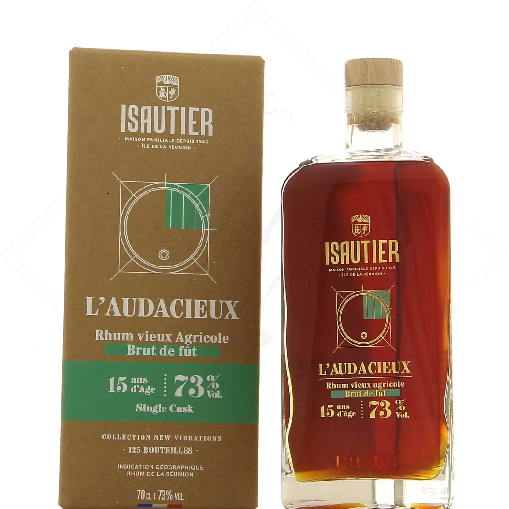 Bottle of Isautier L’Audacieux Rhum Vieux Agricole - Brut de fût (LMDW) 2006