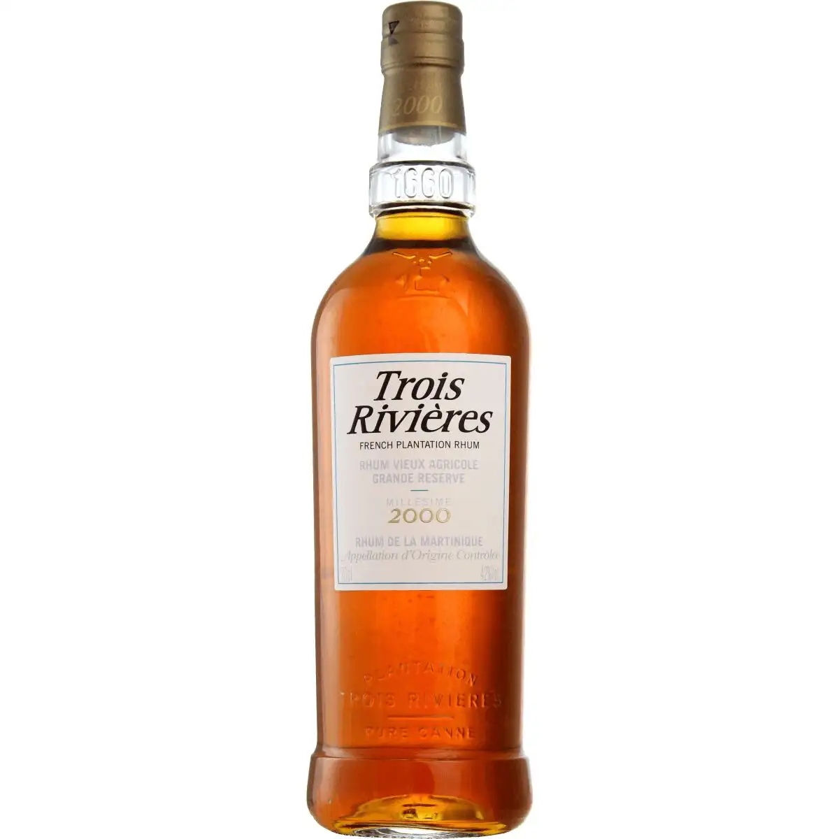 Bottle of Trois Rivières Millésime 2000