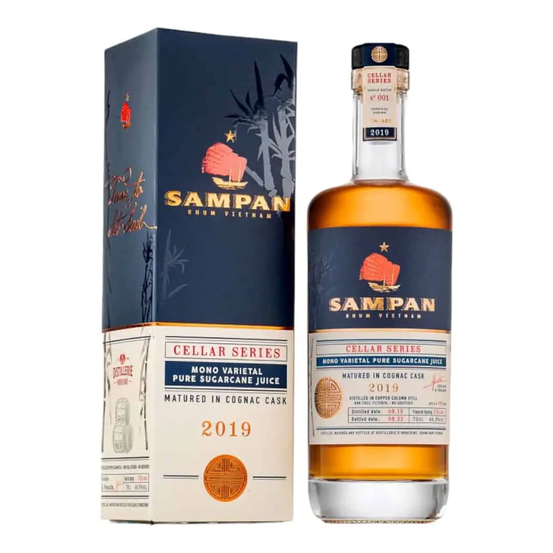 Bottle of Distillerie d’Indochine Sampan Cellar Series (Cognac Cask) 2019
