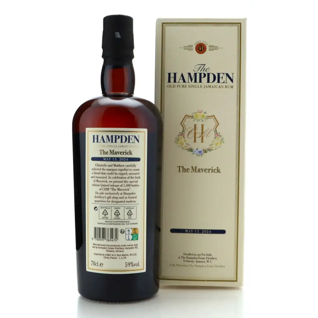 High resolution image of Velier Hampden Maverick 2024