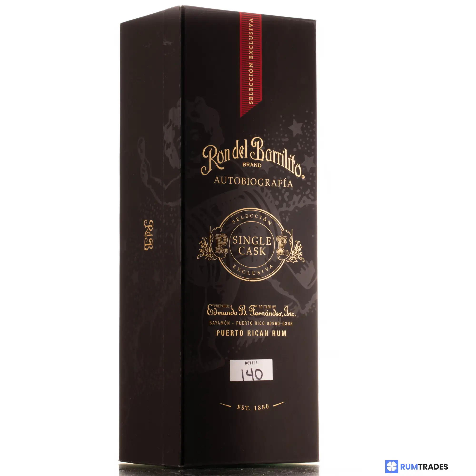 Hochauflösendes Bild von Edmundo B. Fernandez Ron del Barrilito Autobiografía P.F. Selection I 1991