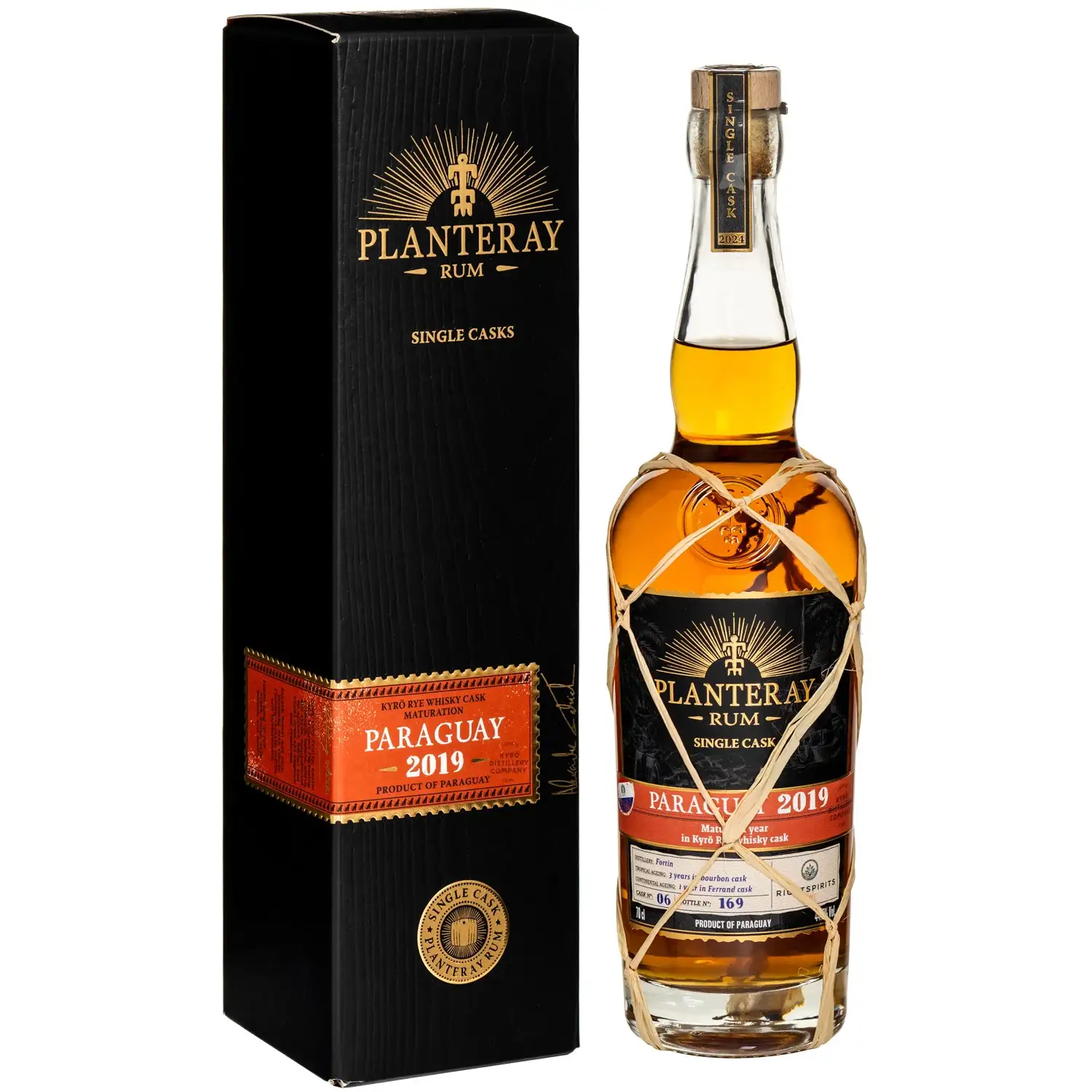 Bottle of Planteray Paraguay (Kyrö Rye Cask Finish) 2019